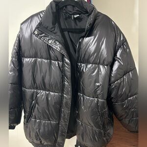 H&M Black Puffer Jacket, L